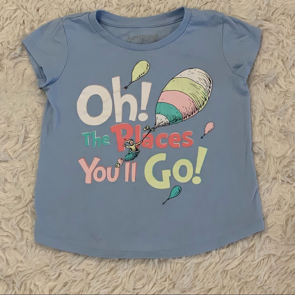 *Lot of 5* Toddler Girls’ Holiday Tops Bundle 4T Christmas Easter Valentine Tees - Picture 6 of 15